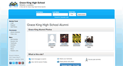 Desktop Screenshot of gracekinghighschool.org